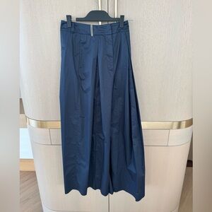PESERICO Super wide legs trousers in navy